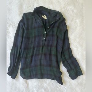 Loft Plaid Super Soft Shirt